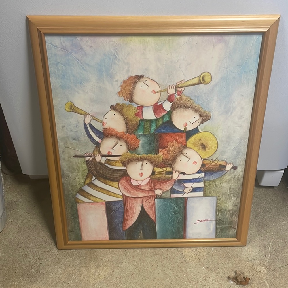 Painting by J. Roybal